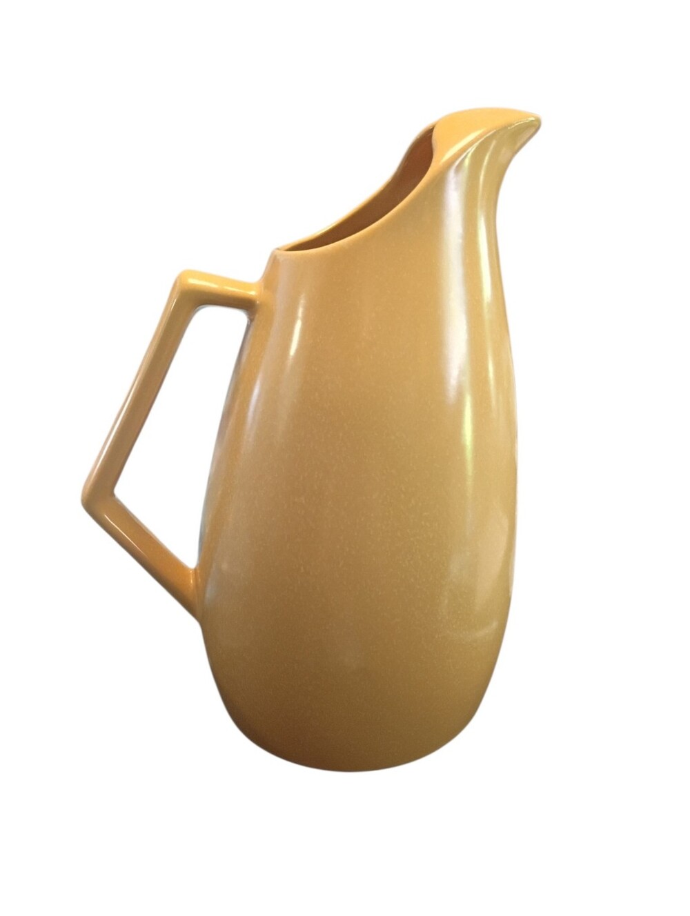 La Solana Buttery Yellow Pottery Pitcher